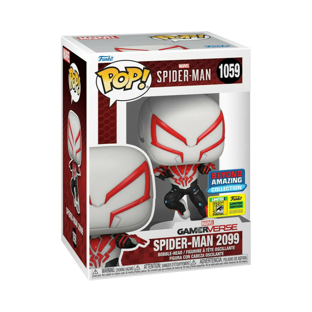 sdcc spiderman comic-con funko pop! marvel