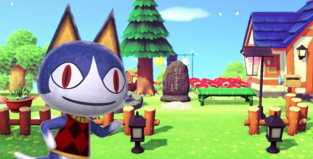 cat animals crossing kucing video game