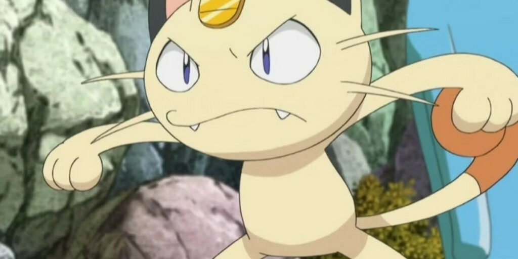 cat meowth kucing video game