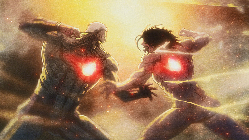 Attack on titan arc Clash of the Titans