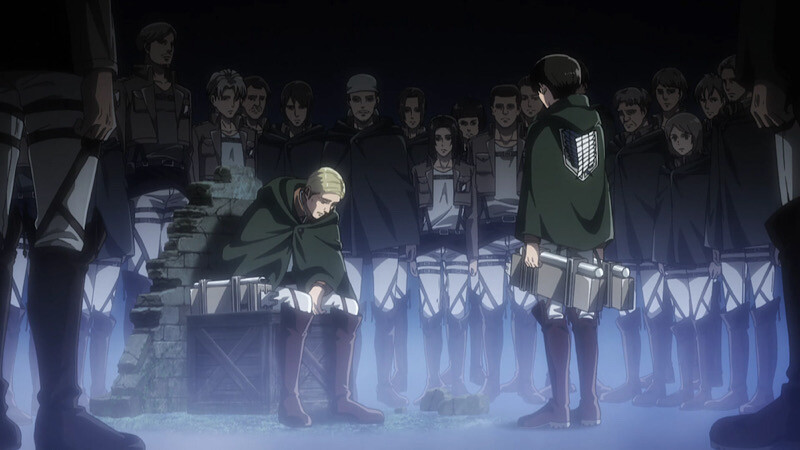 Attack on titan arc Return to Shiganshina