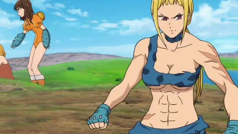 Wanita anime berotot Matrona