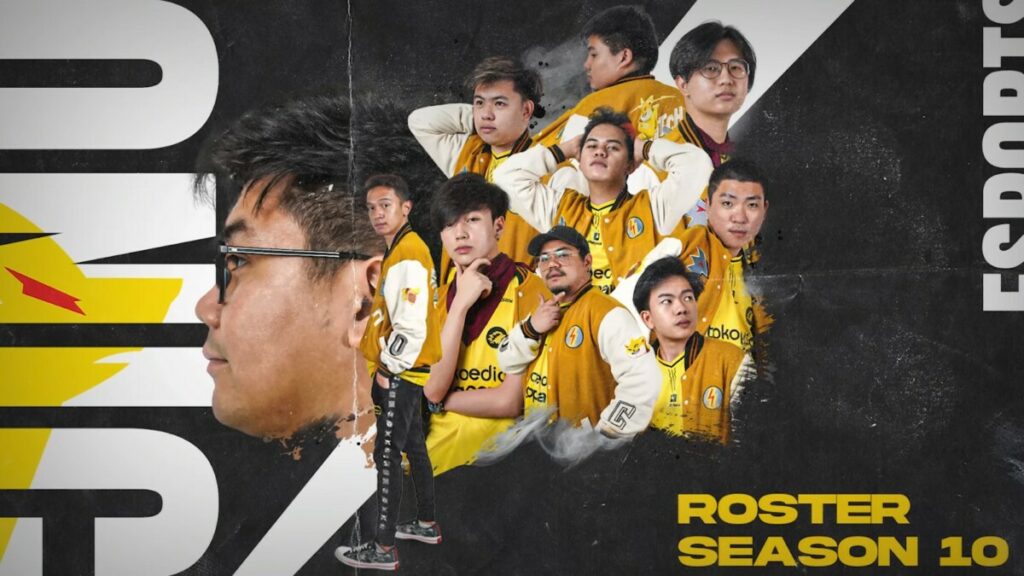 gosu onic tim mobile legends terbaik