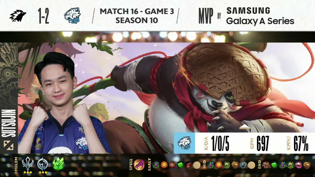 Juara Paruh Musim MPL ID Season 10, Ini Hero Andalan EVOS Legends!