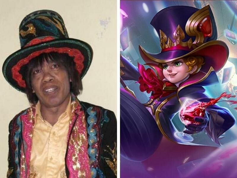 artis hero mobile legends pak tarno harley