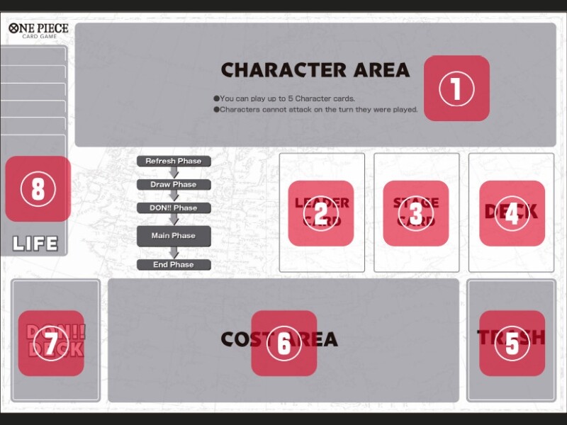 playsheet one piece tcg