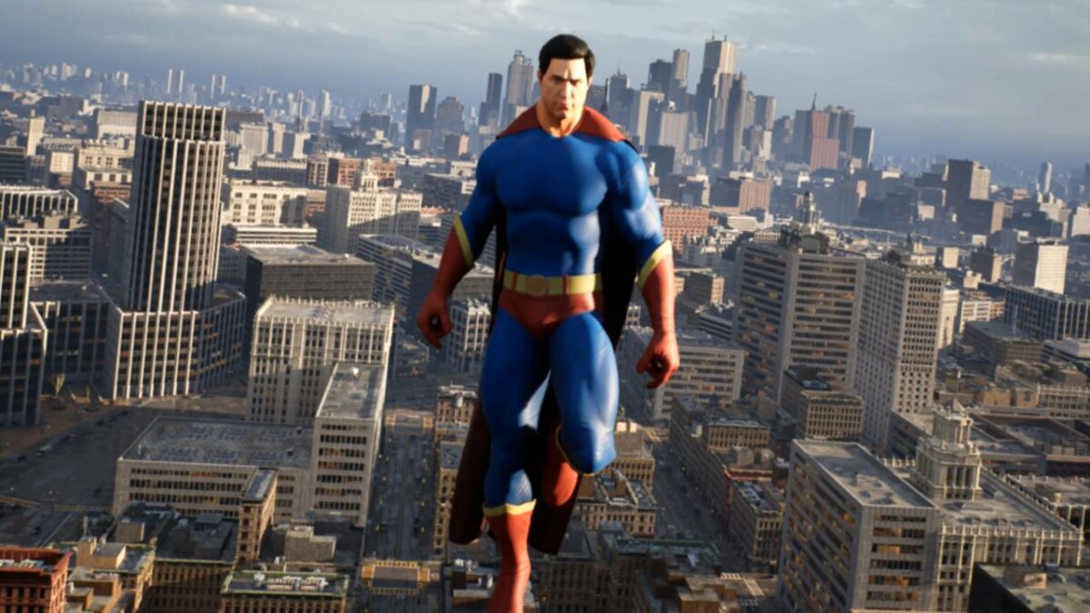 Superman-Unreal-Engine-5-Game