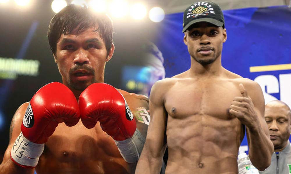 Shakur Stevenson says: Errol Spence "easy" beats Manny Pacquiao