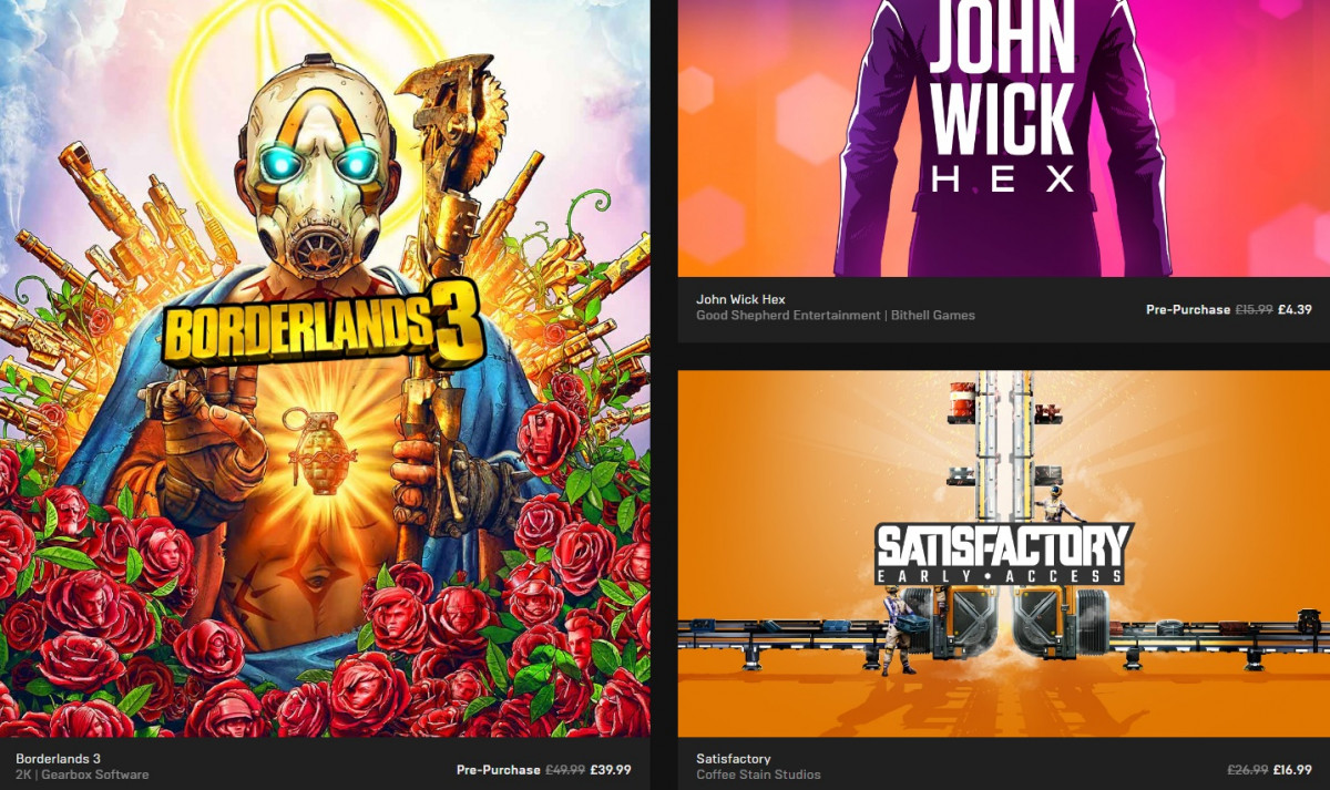 The Epic Games Store S First Big Sale Is Live Includes A Free Game Every Week Up Station Philippines - eternalove roblox live