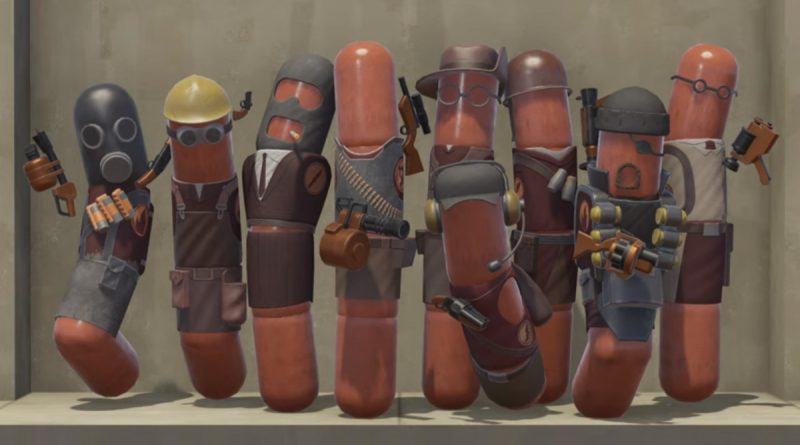 Meat Fortress Combines Team Fortress 2 With Hot Dogs Up Station Philippines - hot dog skin roblox