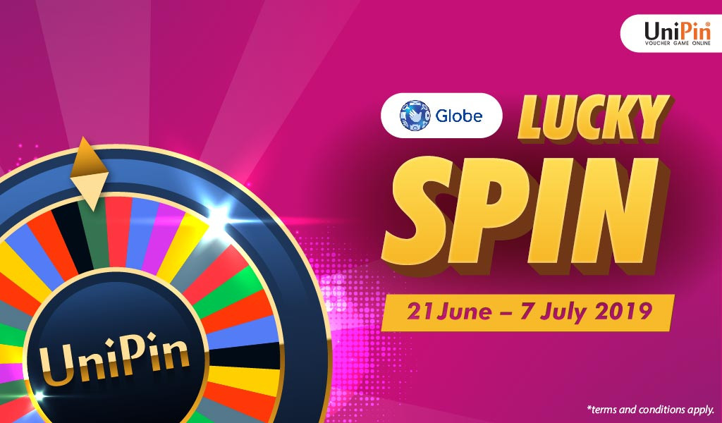 Lucky Spin with Globe and UniPin