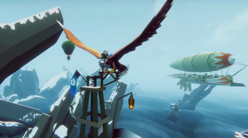 The Falconeer Is A Dogfighting Game With Giant Birds Up Station