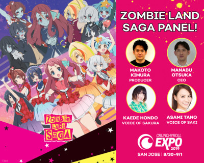 Crunchyroll Expo Hosts Zombie Land Saga Anime S Cast Staff Up Station Philippines - free roblox zombie staff