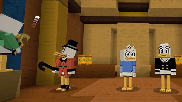 Minecraft S Ducktales Crossover Would Make Scrooge Mcduck Proud Up Station Philippines - ducktales roblox id
