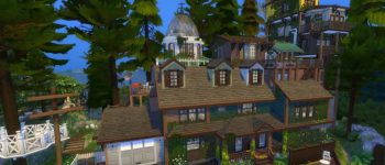 Someone has built the What Remains Of Edith Finch house in The Sims 4 and it’s incredible
