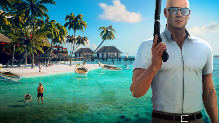 Hitman 2 S September Roadmap Sends Agent 47 To The Maldives Up Station Philippines - agent 47 s hitman suit men s roblox