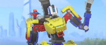 New Overwatch event lets players earn a Lego-themed Bastion skin