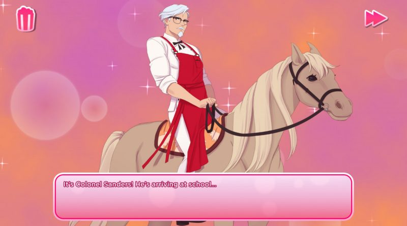 I Got Sweaty With The Colonel In The Kfc Dating Sim Up Station Philippines