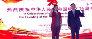 Sara Duterte leads China's anniversary celebration in Davao City