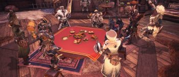 You can invite friends to your player room in Monster Hunter World: Iceborne