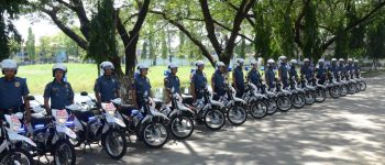 Central Luzon Police Gets New Motorcycles