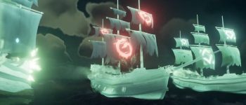 The next Sea of Thieves update adds a ghostly new Tall Tale and flaming cannonballs