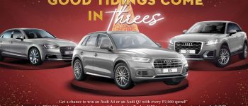 Get a chance to win Audi A4, Q2 or Q5 when you shop at Power Plant Mall in Makati