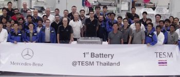 Mercedes Benz Starts Battery Production in Thailand