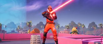 How to find and use a lightsaber in Fortnite
