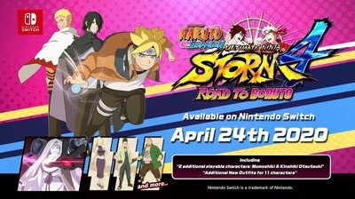 Naruto Shippuden Ultimate Ninja Storm 4 Road To Boruto Game Heads West For Switch On April 24 Up Station Philippines - all new roblox naruto games 2019 release