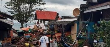 LOOK: Ursula leaves trail of destruction in Biliran town