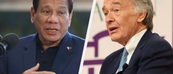 US senator barred from PH refuses Duterte 'strongman tactics'
