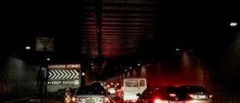 Thieves keep stealing lights from EDSA-Ayala Underpass