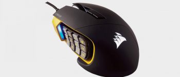Grab this Corsair Scimitar Pro RGB MMO gaming mouse for only $50