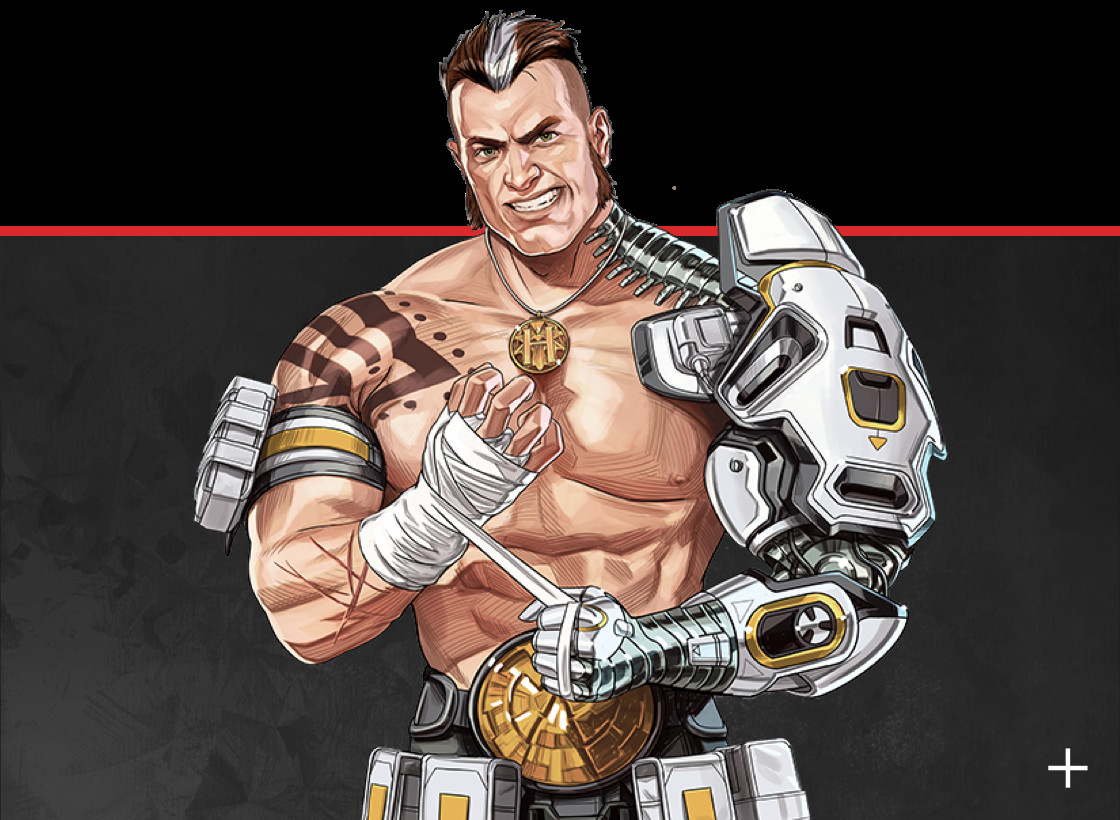 Apex Legends New Character Is A Big Beefy Boy With A Metal Arm Up Station Philippines - metal arm roblox