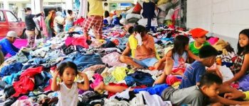 Citing oversupply, one Batangas town wants public to stop donating clothes