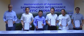 NLEX, San Fernando Gov’t Inks Partnership for Efficient Traffic Management