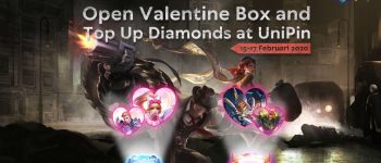 Open Valentine Box and Top Up Diamonds at UniPin!