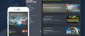Steam just got a new, fully customizable News Hub