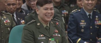 Colonel Inday Sara faces Commission on Appointments