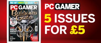 Start a digital subscription to PC Gamer and get 5 issues for a fiver