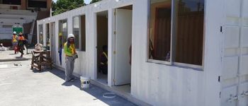 DPWH converts shipping containers into hospitals for potential COVID-19 carriers