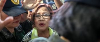 De Lima decries 'foul and unfair' exclusion from Senate's online sessions