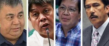 Senators frown on police official's party during quarantine; Pangilinan seeks charges vs cop