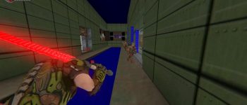This mod makes Doom 2 a third-person hack-and-slash