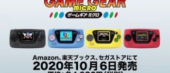 Sega Details Game Gear Micro System's October 6 Launch