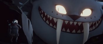 Little Devil Inside's beautiful new trailer is filled with giant monsters and one tiny little dump