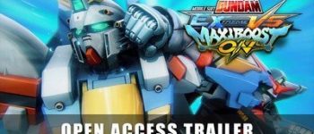 Mobile Suit Gundam: Extreme Vs. Maxiboost ON PS4 Game's Trailer Reveals, Previews Open Beta