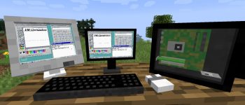 This mod lets you build a working custom PC inside Minecraft