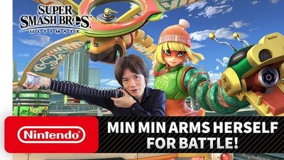 Arms Min Min Joins Super Smash Bros Ultimate Game On June 29 Up Station Philippines - super smash bros ultimate rp roblox